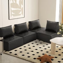 Valeri Armless Lounge Chairs (Set of 4)